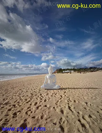 逼真自然晴朗蓝天白云天空着色器3D模型合集的图片3