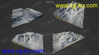 火星地貌地形与宇航员相关3D模型合集的图片2