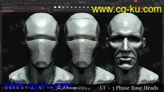 Zbrush 2021粘土人物角色数字雕刻基础资料包V1.2版的图片3