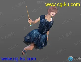 童话精灵魔法动画角色3D模型合集的图片1