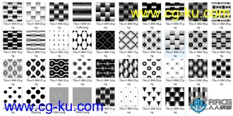 C4D瓷砖瓦片4K高清纹理贴图第1-4合集的图片3