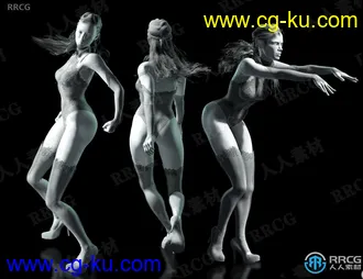 20组迷人舞蹈舞步模型动作姿势设计Reallusion模板的图片2