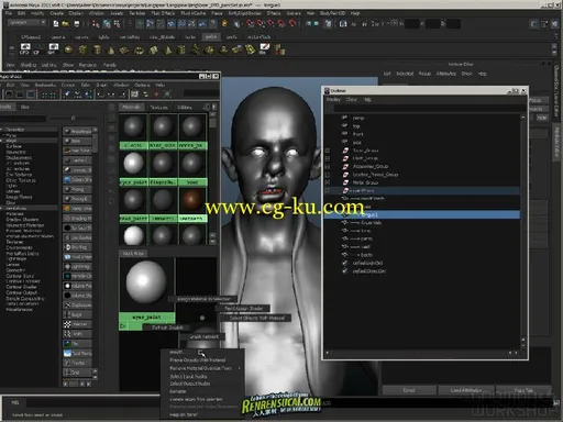 《Gnomon工作室出品Maxon BodyPaint 3D入门视频教程》(The.Gnomon.Workshop.Introd的图片2