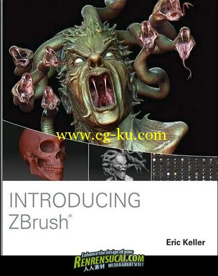 《ZBrush系统全面介绍教程》（Introducing ZBrush PDF & DVD）的图片3