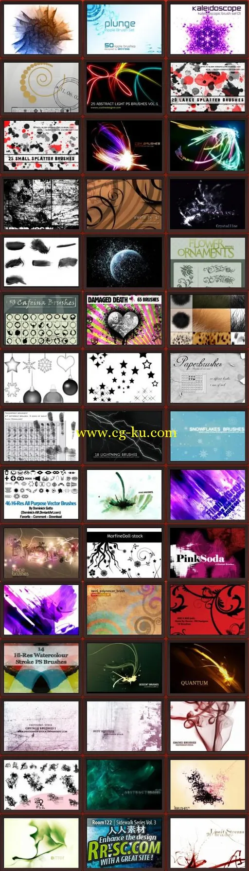 《2011年度Photoshop笔刷最强合辑》（Photoshop Brushes: Biggest Collection 2011的图片3