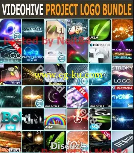 《2011年Logo板式AE模板大合集》VIDEOHIVE After Effect Project LOGO BUNDLE 2011的图片1