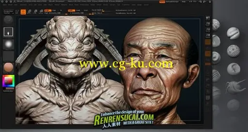 ZBrush 4.0新功能教程 New features tutorial of ZBrush 4.0的图片2