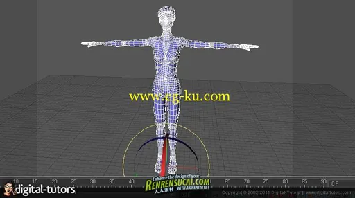 《C4D角色绑定教程》Digital-Tutors Introduction to Character Rigging in CINEMA 4D的图片1