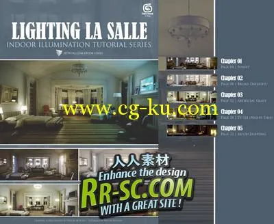 《3dsMax与VRay灯光照明训练教程》3D Total Lighting La Salle 3ds Max VRay的图片1