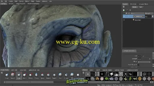 《Mudbox与Maya一体化教程》Digital-Tutors Pipeline integration with Mudbox 2012 and Maya的图片3