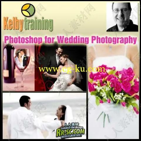 《PS婚纱摄影训练教程》Kelby Training Photoshop for Wedding Photography的图片1