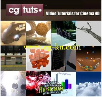 《C4D教程合辑第一辑》CG.TUTSPLUS.COM Video Tutorials for Cinema 4D Volume 1的图片1