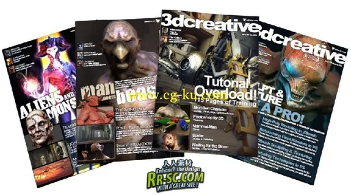 3DCreative 艺术杂志Vol.1-49合辑 （已更新到1-64合辑）的图片2