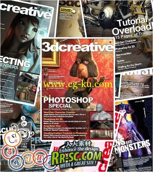 3DCreative 艺术杂志Vol.1-49合辑 （已更新到1-64合辑）的图片3