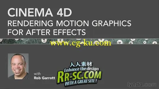 《Lynda.com出品CINEMA 4D渲染After Effects动态图形视频教程》的图片2