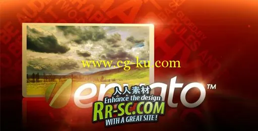 《北极星板式AE片头模板》Videohive cynosure hd 144568的图片1