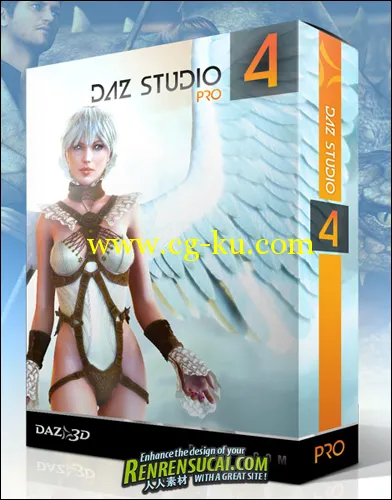 《DAZ Studio 4三维流程工具win32/64位破解版》DAZ Studio 4.0.3.9 PRO 32bit/64bit + Victoria 5的图片1