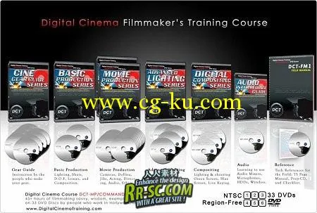 《电影人训练班大师教程》Digital Cinema Filmmaker Training Course的图片1