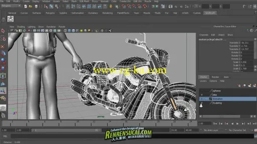 《Maya建模结构拓展训练教程》Digital-Tutors Modeler’s Toolbox Topology Tips的图片3