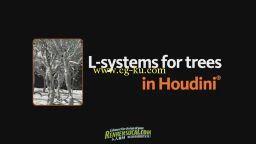 《Houdini树木建模高级制作教程》Digital-Tutors Creative Development L-systems的图片8