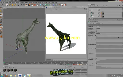 《Xfrog5最强C4D R12R13植物插件win/mac破解版》Xfrog 5 for CINEMA 4D R12 & R13的图片3