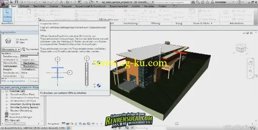 《Revit Architecture综合训练教程》video2brain Autodesk Revit Architecture 201的图片2