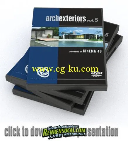 《C4D场景模型合辑Vol.5》Archexteriors Vol. 05 for Cinema4D的图片1