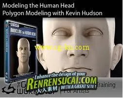 《Maya人物脸部精细建模高级教程》Gnomon Workshop Modeling the Human Head的图片1