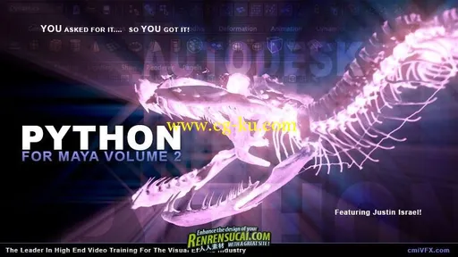 《Maya脚本语言Python高级教程第二辑》cmiVFX Python For Maya Vol. 2的图片1