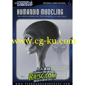 《Maya外星人多边形建模技术高级教程》Gnomon Humanoid Modeling Polygon Modeling Techniques with Se的图片2