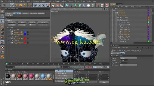 《C4D卡通角色动画高级教程》Digital-Tutors Rigging Cartoon Characters in CINEMA 4D的图片8