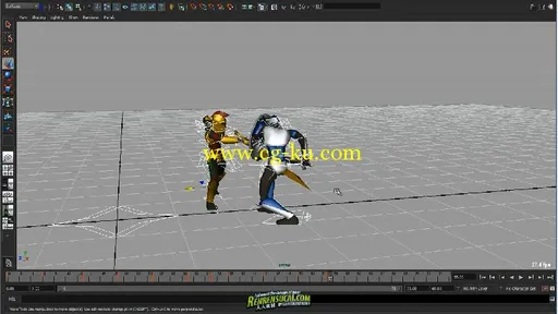 《Gnomon 2011年度大师班教程 - 游戏战斗场景动画高级教程》Master Classes 2011 Combat Animation for Game的图片3