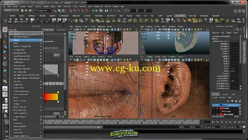 《Gnomon 2011年度大师班教程 - ZBrush R2人物造型和纹理建模雕刻教程》Gnomon Master Class 2011 Character的图片3