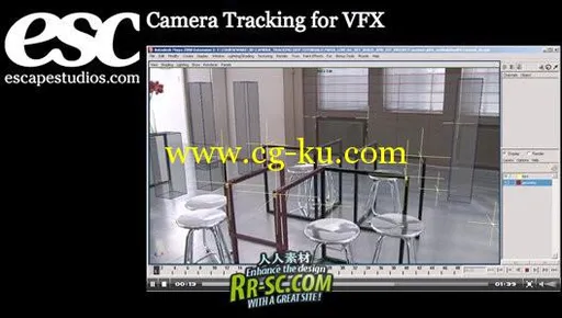 《Maya摄像机跟踪教程》Escape Studios Camera Tracking For VFX的图片2