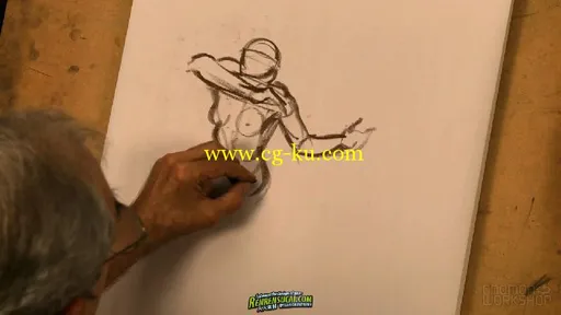 《手绘人物姿态捕捉技巧高级教程》Gnomon Drawing the Figure 1 Capturing the Gesture with Jack Boss的图片4