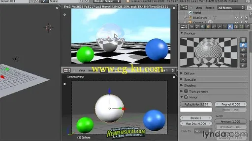 《Blender 2.6建模动画渲染基础教程》Lynda.com Blender 2.6 Essential Training的图片1