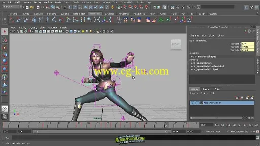 《Maya动画菜单高级教程》Digital-Tutors Maya Animation Reference Library Animate Menu的图片1