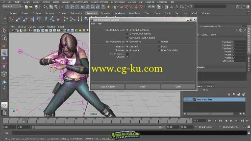 《Maya动画菜单高级教程》Digital-Tutors Maya Animation Reference Library Animate Menu的图片11