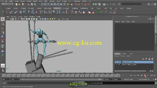 《Maya动画菜单高级教程》Digital-Tutors Maya Animation Reference Library Animate Menu的图片12