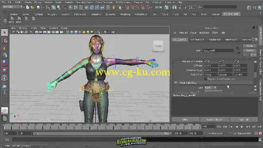 《Maya动画重定向技术高级教程》Digital Tutors Animation Retargeting Techniques in Maya的图片6