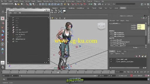 《Maya动画重定向技术高级教程》Digital Tutors Animation Retargeting Techniques in Maya的图片7