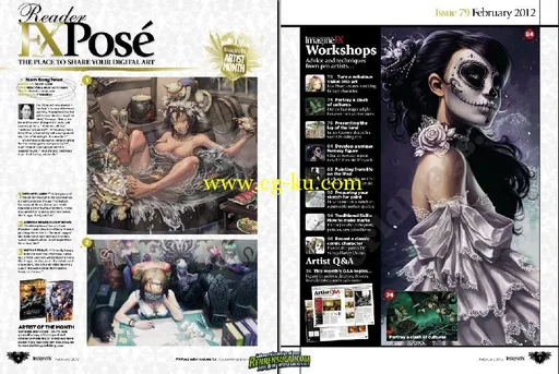 《科幻数字艺术杂志 2012年2月刊》ImagineFX February 2012的图片1