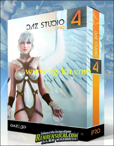 《DAZ Studio 4三维流程工具win32/64位破解版》DAZ Studio 4.0.3.9 PRO 32bit/64bit + Victoria 5的图片1