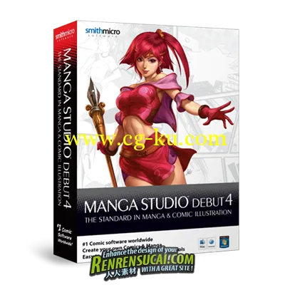 《Manga Studio Debut 3.0破解版》Manga Studio Debut 3.0 ENG2012的图片1