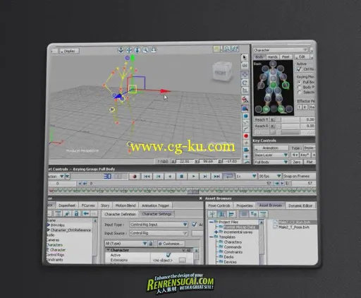 《MotionBuilder动作捕捉综合教程》Digital-Tutors Introduction to Motion Capture in MotionBu的图片1