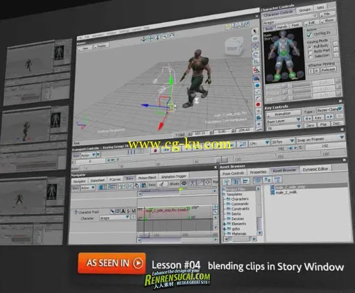 《MotionBuilder动作捕捉综合教程》Digital-Tutors Introduction to Motion Capture in MotionBu的图片2