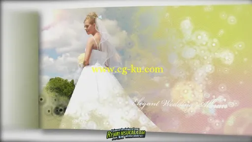 《浪漫爱情婚纱相册 AE包装模板》Videohive wedding photo album and slideshow ii 1042762 After Ef的图片2