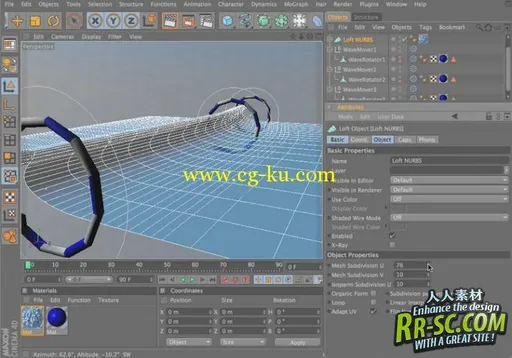 影视制作模拟现实海水教程 C4D and After Effects Tutorial Oc的图片1