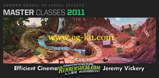 《Gnomon 2011年度大师班教程 - Maya电影照明效果特效》Master Classes 2011 Efficient Cinematic Light的图片1