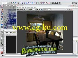 《Maya灯光阴影渲染技术进阶教程》3DRender Lighting And Rendering In Maya Lights And Shadows的图片1